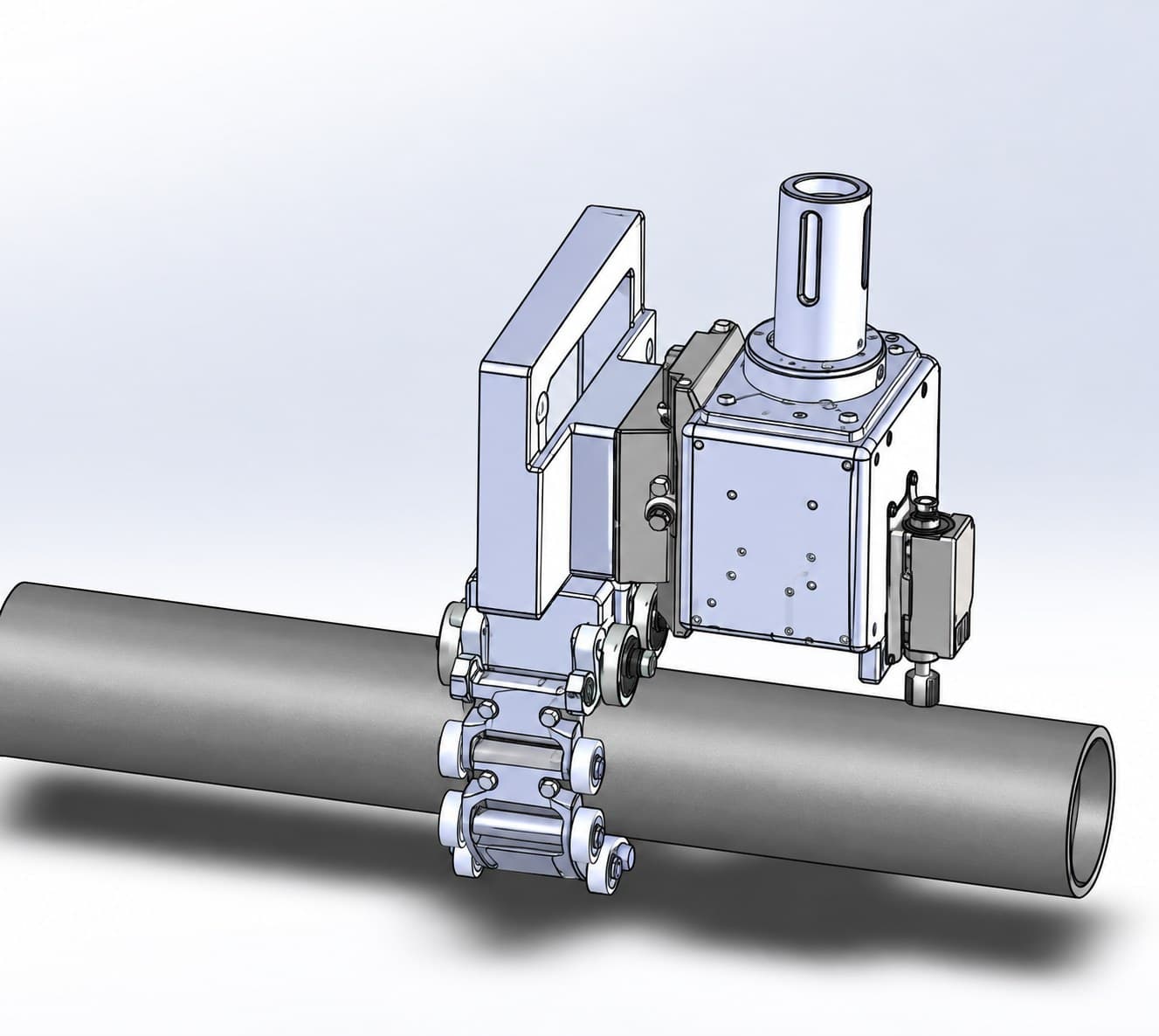 Handheld scanning fixture for spot checks