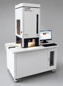 Bench-top terahertz seed imaging cabinet with sample stage and workstation