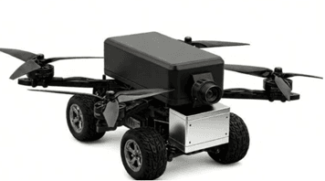 Wheel-and-rotor PV inspection robot